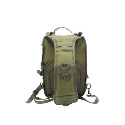 Borsa da viaggio robusta Oxford Verde Colore Molle Sport zaino per avventure all'aria aperta