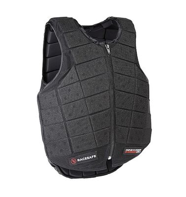 Logo personalizzato giubbotto di sicurezza leggero imbottito per il jockey confortevole e protettivo