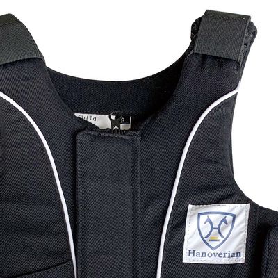 Giubbotto da cavallo protettivo per bambini con altre caratteristiche in tessuto di cotone