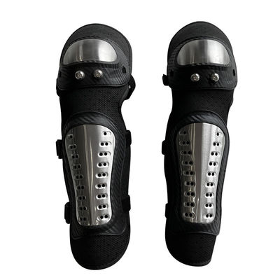 Protezione per equipaggiamento da corsa professionale Dimensione regolabile Protezione per gomiti per ginocchio per motociclette