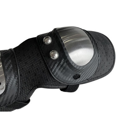 Protezione per equipaggiamento da corsa professionale Dimensione regolabile Protezione per gomiti per ginocchio per motociclette