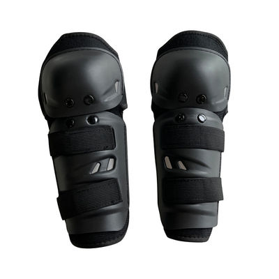 Set di protettori per il ginocchio Black Elbow per corse a cavallo One size fits all e personalizzabili
