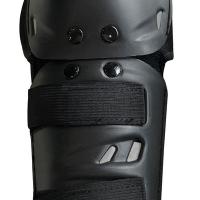Set di protettori per il ginocchio Black Elbow per corse a cavallo One size fits all e personalizzabili