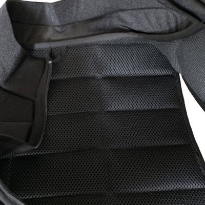 Giubbotto da cavallo per la protezione del corpo leggero e personalizzabile in nero/disegno personalizzato