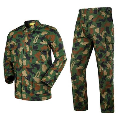 Protezione anti-UV Bosco BDU Uniforme di addestramento della guardia Abbigliamento personalizzato 1,5 per set