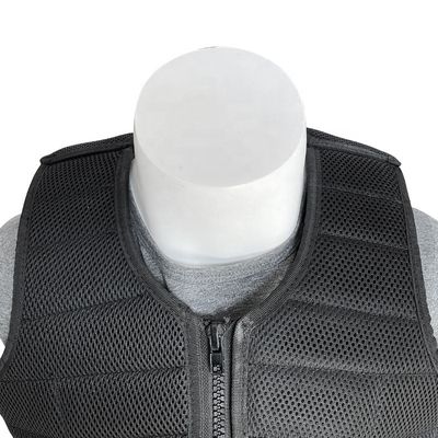 Comodo giubbotto di sicurezza da equitazione con tessuto di cotone e maglia