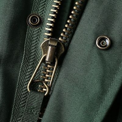 Acceptabile OEM/ODM Polyester/Cotton Olive Green Mens Jacket M65 Per attività all'aperto XS-XXL