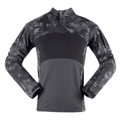 Colorato su misura Camicia a maglia lunga da uomo Uniforme per abito da addestramento per rana estiva
