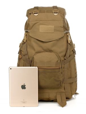 Zaino camuffato impermeabile da 80L per tutte le tue attività all'aria aperta e allenamento in montagna