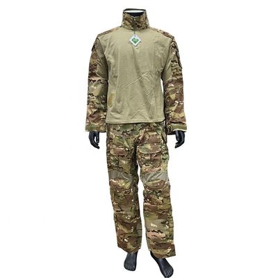 65% poliestere 35% cotone Uniforme di allenamento CP Color Costume di rana con cuscinetti del gomito del ginocchio