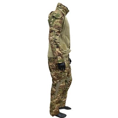 65% poliestere 35% cotone Uniforme di allenamento CP Color Costume di rana con cuscinetti del gomito del ginocchio