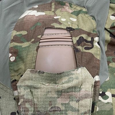 65% poliestere 35% cotone Uniforme di allenamento CP Color Costume di rana con cuscinetti del gomito del ginocchio