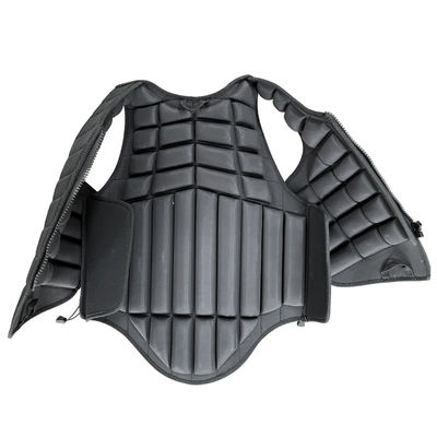 Attività equestre all'aperto Essential Certified Block Foam Padded Black Unisex Vest