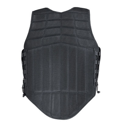 Attività equestre all'aperto Essential Certified Block Foam Padded Black Unisex Vest