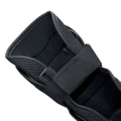Protezione da urti in gomma leggera professionale per sport estremi nero