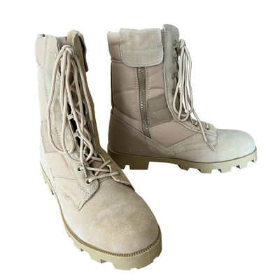 Suola in gomma Botas impermeabili Uomini Scarpe da allenamento nero marrone Scarpe da deserto con rivestimento a maglia