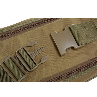 Confortevole zaino a spalla inclinato Busta khaki con telaio esterno e tre tasche