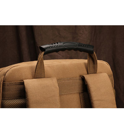 Confortevole e versatile 60L zaino khaki per allenamento all'aria aperta Campeggio Viaggiare