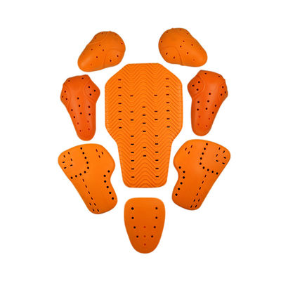Protezione per gomito e ginocchio di motocicletta stampata con logo personalizzato per la protezione del pilota