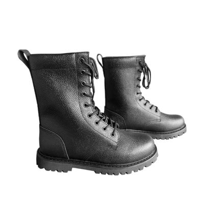 1.5 kg Scarpe da uomo su misura Scarpe da pelle di mucca nera Stivali in pelle con suola di gomma