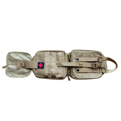 Tasche di stoccaggio con cerniera a zip per kit di pronto soccorso e medicinali 0.3 kg 21*19*10 cm