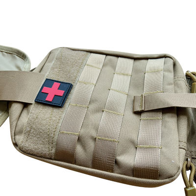 Tasche di stoccaggio con cerniera a zip per kit di pronto soccorso e medicinali 0.3 kg 21*19*10 cm
