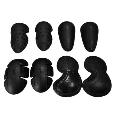 OEM ODM Acceptabile anti-shock PU schiuma ginocchio e gomito cuscinetti interni per motocicletta
