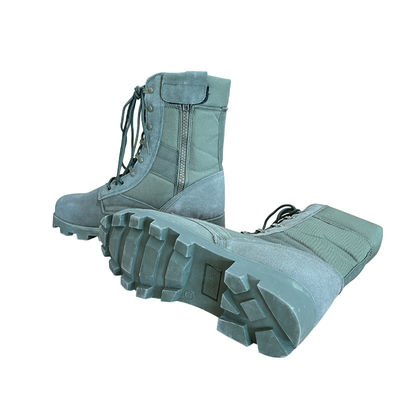 Materiale di rivestimento a maglia per allenamento esterno Stivali in pelle di mucca per escursioni e campeggio