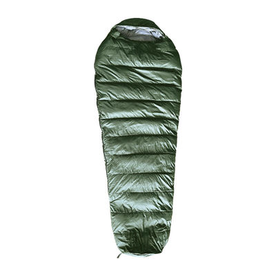 GOOSE DOWN Sacchetto da letto da campeggio con design impermeabile e sacchetto di compressione