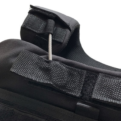 Vesti da allenamento sportivo da esterno S-XXL nero con sistema di rilascio rapido