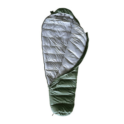 GOOSE DOWN Sacchetto da letto da campeggio con design impermeabile e sacchetto di compressione
