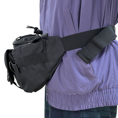 Borsa per la vita multifunzione Softback colore nero personalizzata per una capacità inferiore a 21 litri