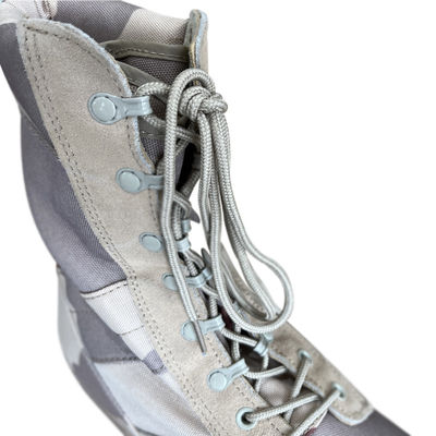 Desert Boot verde e stivali da giungla da uomo con cerniera con intersuola in VERA PELLE