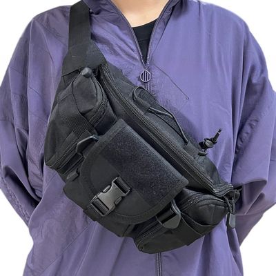 Borsa da petto multifunzione Borsa da fanny per uomini Sport all'aperto Borsa a vita impermeabile Turismo in bicicletta Corsa