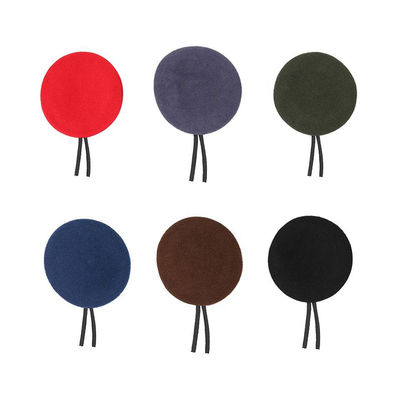 Aerazione Cappello da pittore in lana a colori solidi