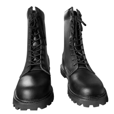 US taglia 6.5-12.5 Scarpe da escursione in pelle nera da uomo con tela resistente e rivestimento a maglia