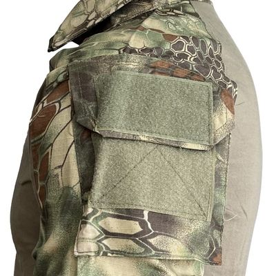 Abito da esterno traspirante verde oliva abito da rana nera con 4 stagioni e tessuto TWILL