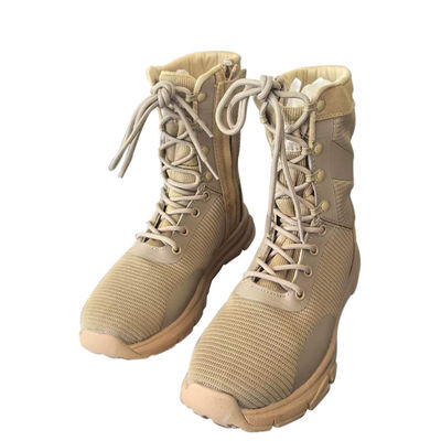 Stagione invernale Stivali da combattimento maschile Scarpe da allenamento con rivestimento a maglia
