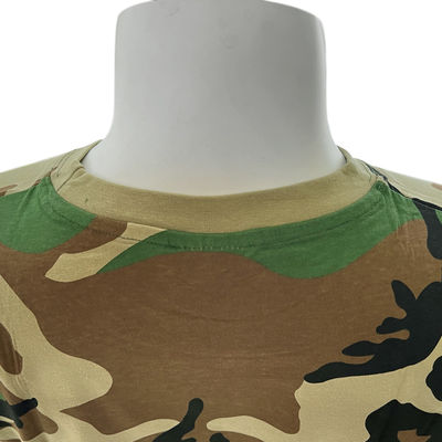 Protezione di base T-shirt maschile per allenamento sportivo all'aperto e poliestere cotone