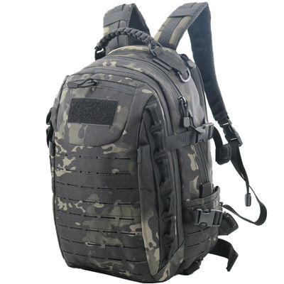 25L 900D Tissu Oxford Waterproof Daysack con Laser-Cut Molle Assorted Logo accettato