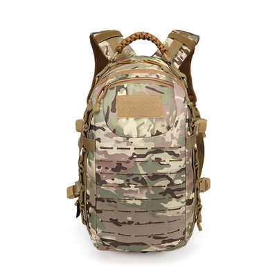 25L 900D Tissu Oxford Waterproof Daysack con Laser-Cut Molle Assorted Logo accettato
