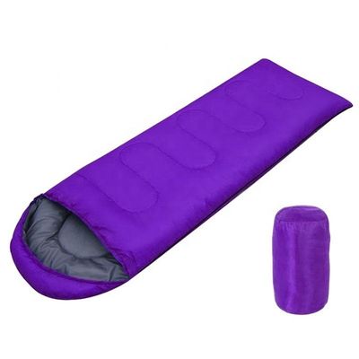 Campeggio all'aria aperta Essential Colori personalizzati impermeabile grande sacco a pelo con cotone caldo