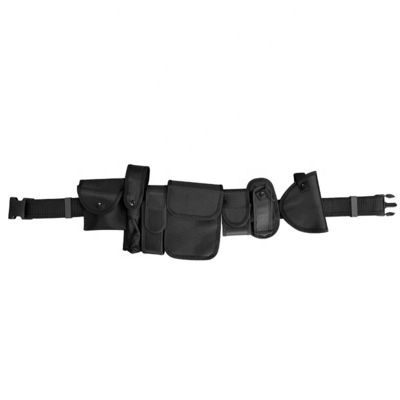 Cintura di allenamento multifunzionale Hardware Buckle Flashlight Molle Cintura sacchetto verde oliva