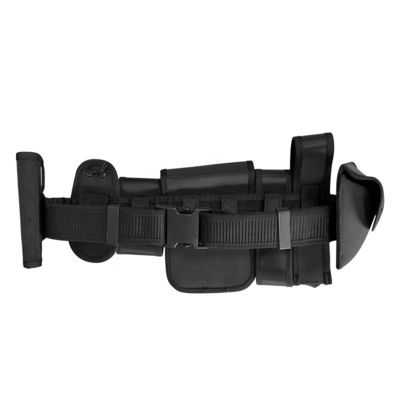 Cintura di allenamento multifunzionale Hardware Buckle Flashlight Molle Cintura sacchetto verde oliva