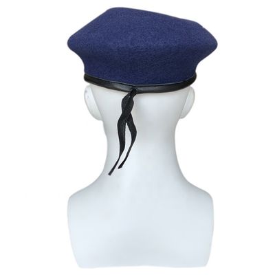 Stylish Red Beret Cap con dimensione regolabile 0.2kg/pc Dimensione universale 56-60cm lana