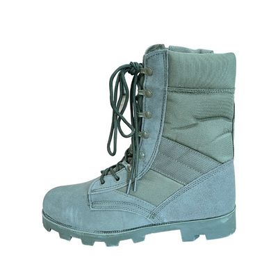 Scarpe da ginnastica in pelle di mucca blu e di gomma per uomini Confortevoli scarpe a caviglia lunga