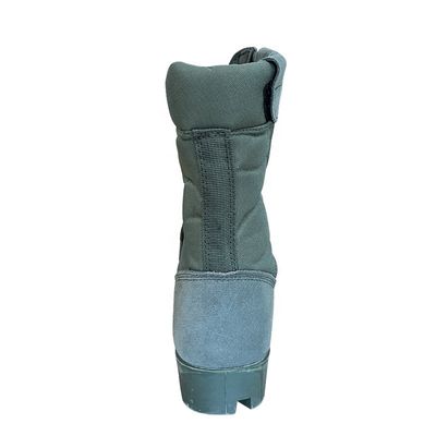 Scarpe da ginnastica in pelle di mucca blu e di gomma per uomini Confortevoli scarpe a caviglia lunga