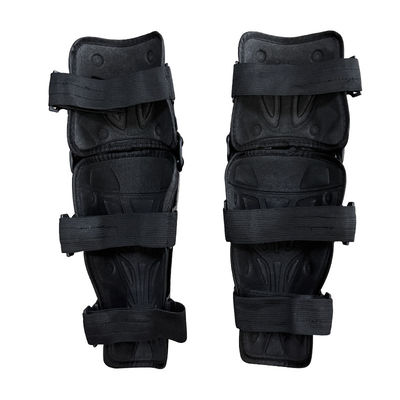 Protezione per motociclette da corsa all'aria aperta Protezioni per gambe confortevoli con cinghie a gancio e anello