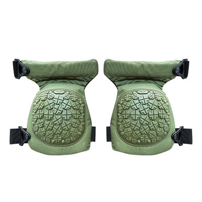 Protezione di base cuscinetti per ginocchio e gomito Verde Guarnizioni di sicurezza flessibili Nere per adulti