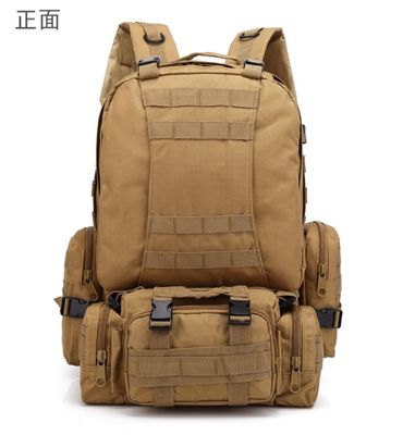 Zaino impermeabile e impermeabile 55L 600D in tessuto Oxford per attività sportive